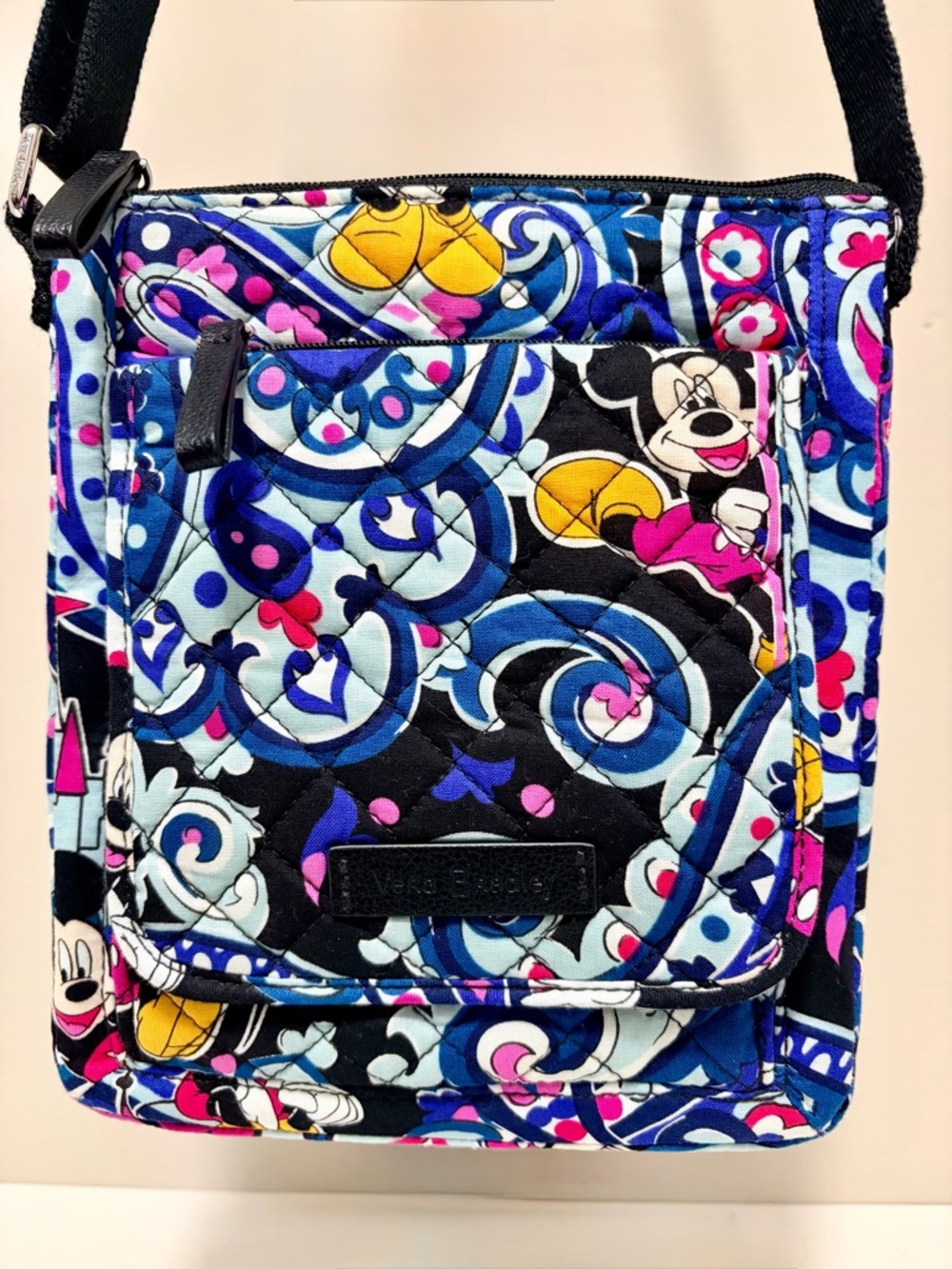 Vera Bradley X Disney Crossbody Mini-Hipster Bag Mickey’s Whimsical Paisley